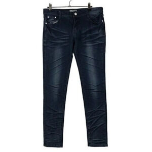 HPS Jeans Creative Evolution Y2K Dark Wash Skinny Jeans 29